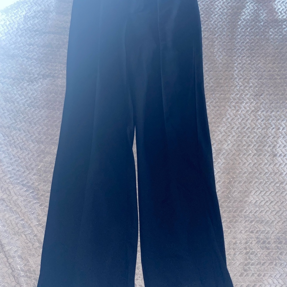 Elegant Black Wide-Leg Pants
